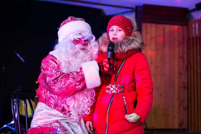 Дед Мороз в Лианозовском парке